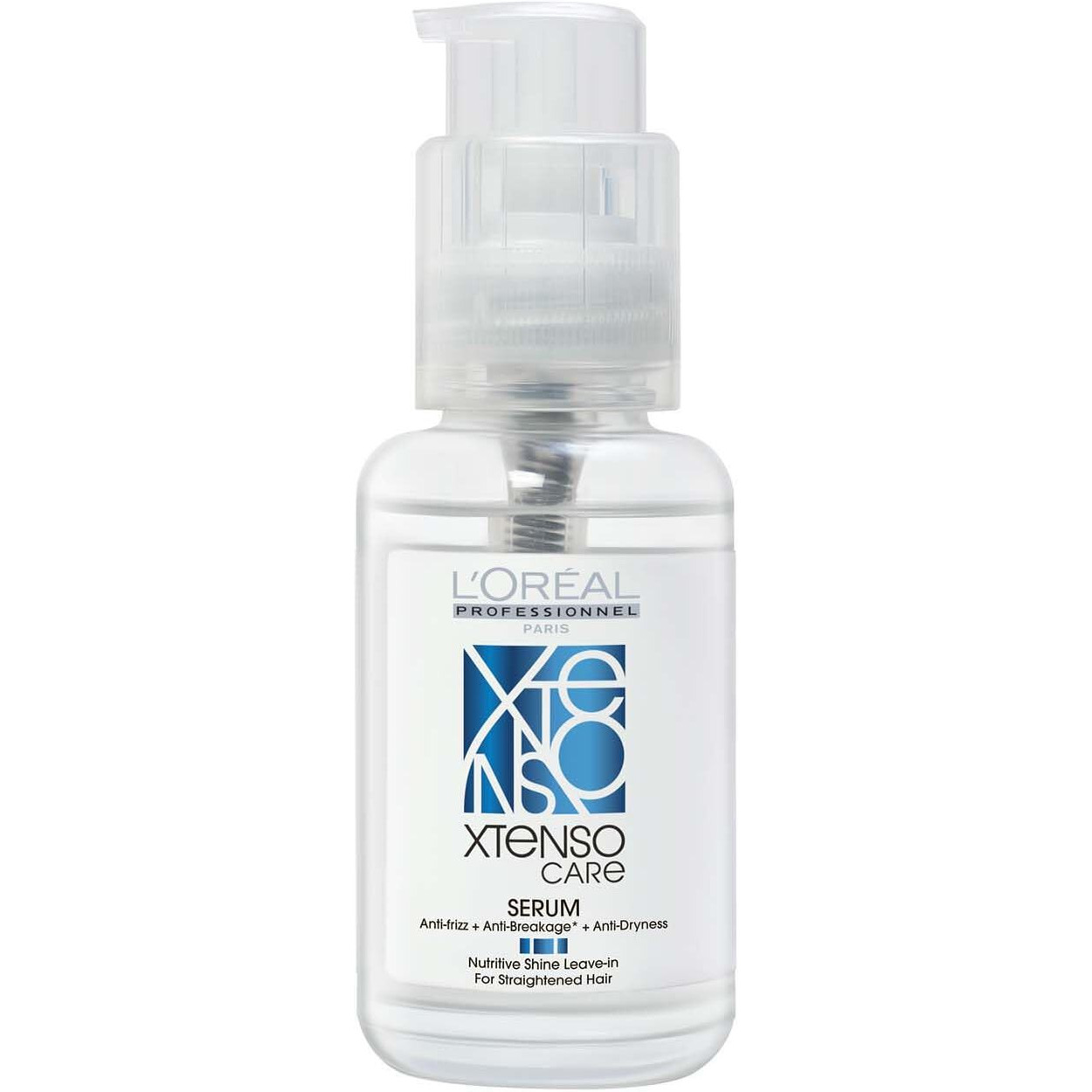 L Oral Professionnel Xtenso Care Leave-In Serum for Frizz-Free, Smooth & Manageable Hair 50ml | Enriched with Pro Keratin & Incell | For Men & Women | Unruly, Unmanageable Hair