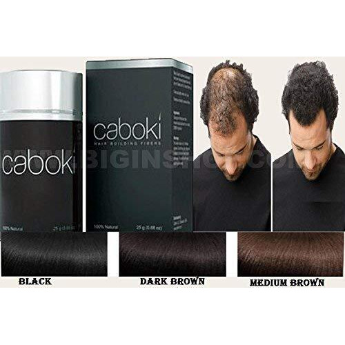 SRB Amide By Ad .Com Think Big Caboki Plastic 25 Grams Hair Building Fibers (Black)