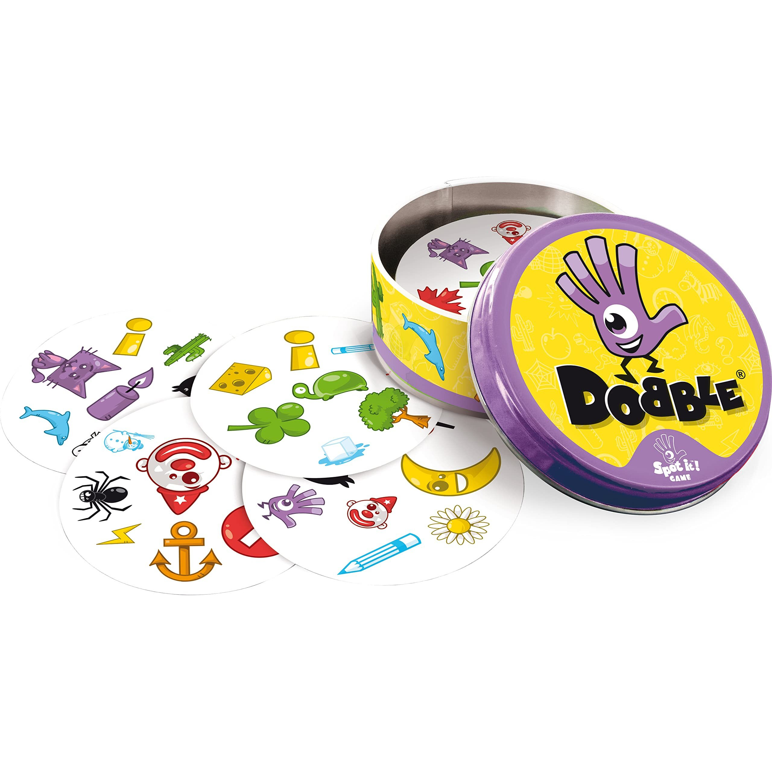 Asmodee Funskool Games- Dobble, Strategy Game,Family Card Game, 2-8 Player Game, for 6 Years and Above, Teen, Multicolor