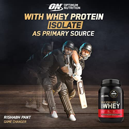 Optimum Nutrition (ON) Gold Standard 100% Whey Protein Powder - 1 lb (Double Rich Chocolate), Primary Source Isolate