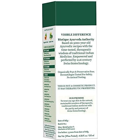 Biotique Morning Nectar Flawless Skin Moisturizer Cream | Prevents Dark Spots, Blackheads And Blemishes | Visibly Flawless Skin | Nourishes And Hydrates Skin| All Skin Types | 120Ml