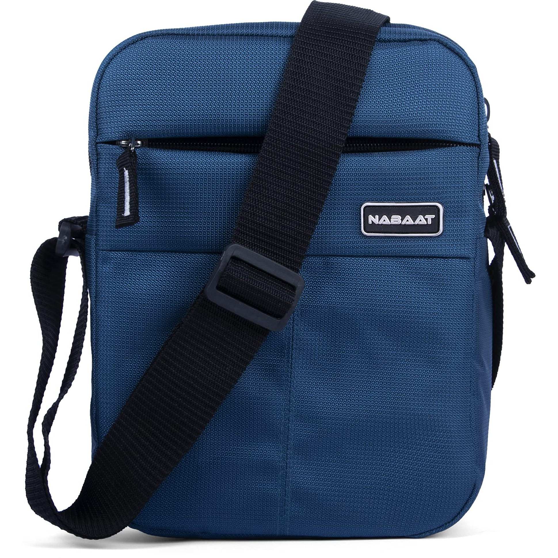 NABAAT Nylon Stylish Side Bag for Men Crossbody Sling Messenger Tablet Bags for Travel/Office/Business, Blue (SB-ULI-BLU-1)