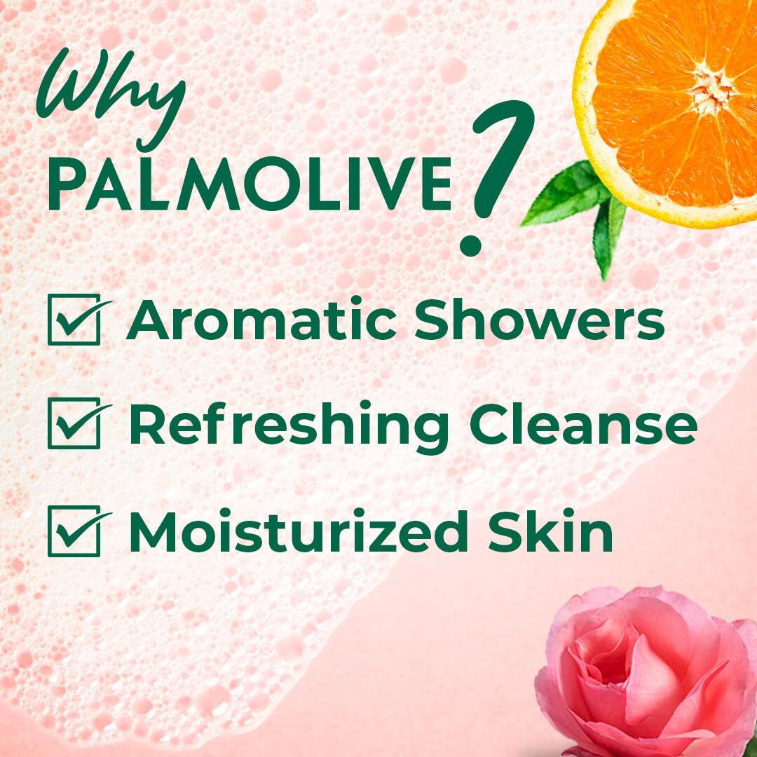 Palmolive Body Wash Aroma Sensual, Shower Gel 750ml Pump, Body Wash for Women & Men, PH Balanced Bodywash Shower Gel, Free Of Parabens And Silicones