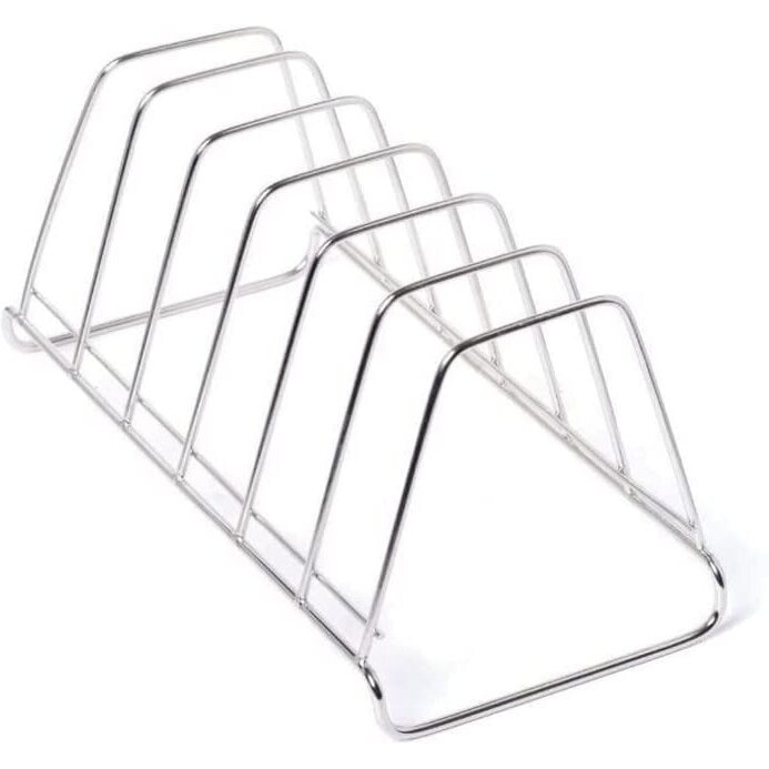 D.k 11 Plate (Lid) Stand Made Of Stainless Steel Racks. Dish Rack Lid Holder Organizer Thali Rack For Kitchen Shelves (Plate Stand)