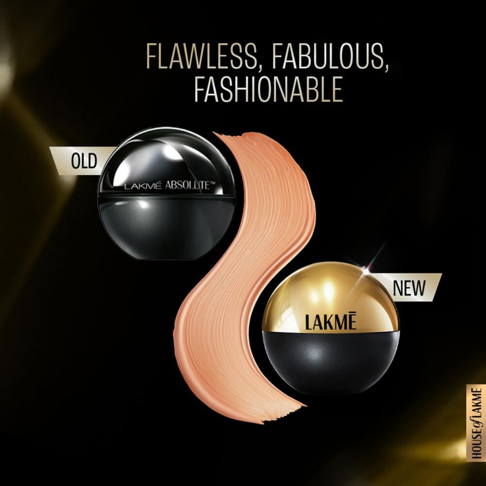 Lakme Xtraordin-airy Mattereal Mousse Foundation, Matte Finish, Minimizes Pores, Has SPF8, 02 Rose Creme, 25g