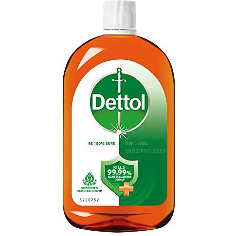 Dettol Antiseptic Liquid for First Aid , Surface Disinfection and Personal Hygiene , 1 Litre