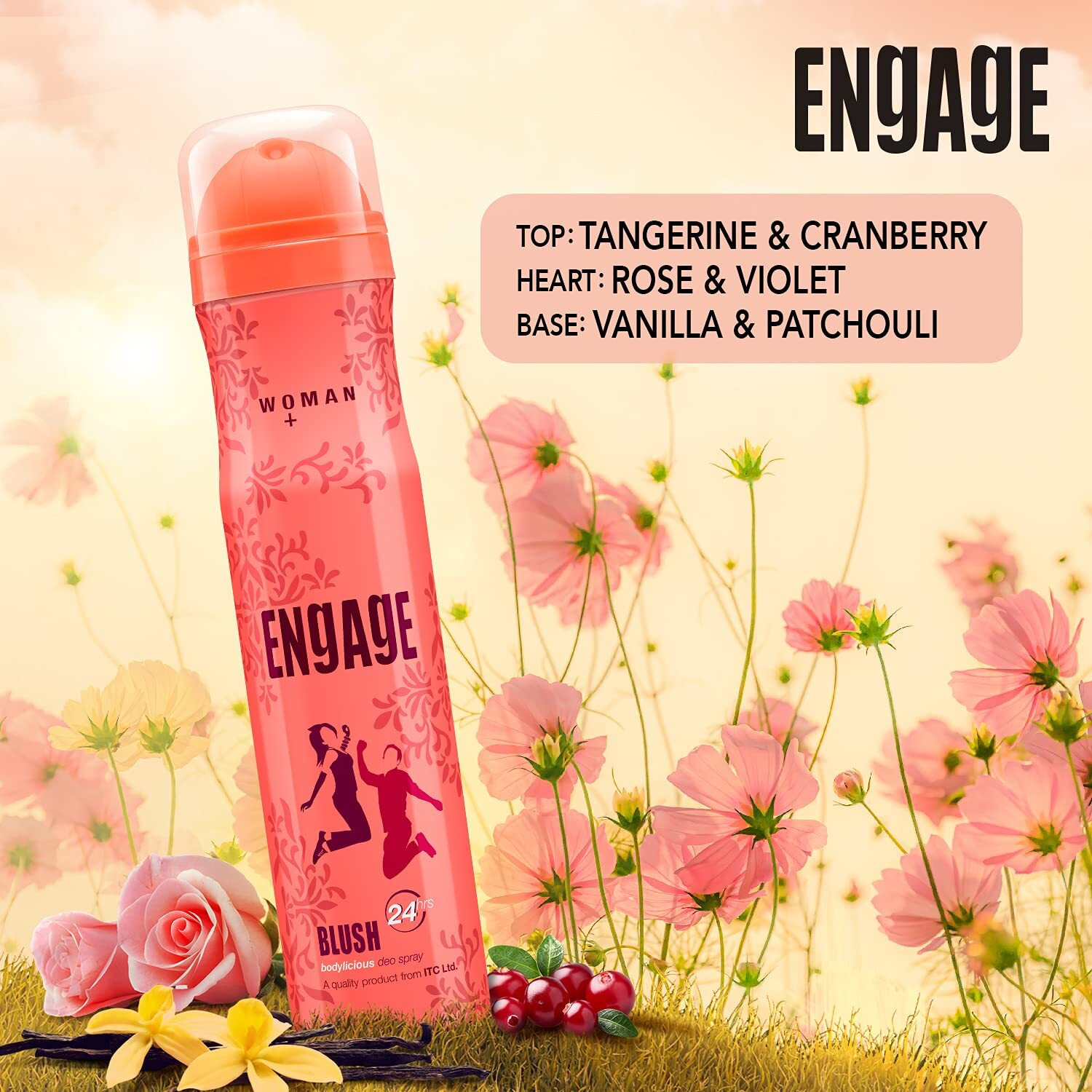 Engage Women Deodorant Blush , 150ml / 165ml (Weight May Vary)