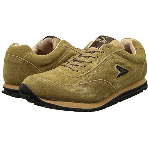 Power Mens Extreme Leather Beige Casual Shoes - 8 UK (8338894)