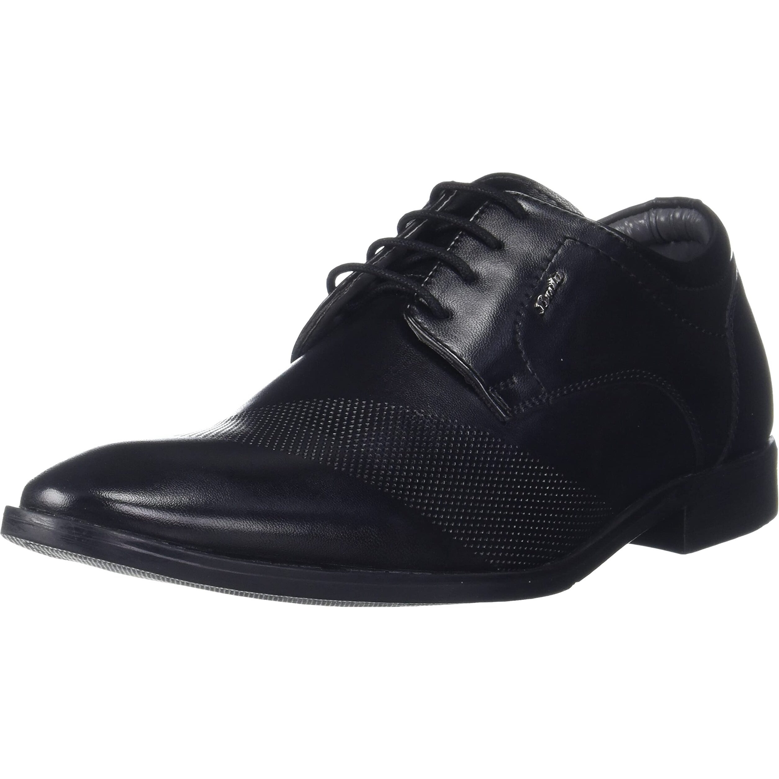 Bata Mens Varys Derby Formal Shoes, Black