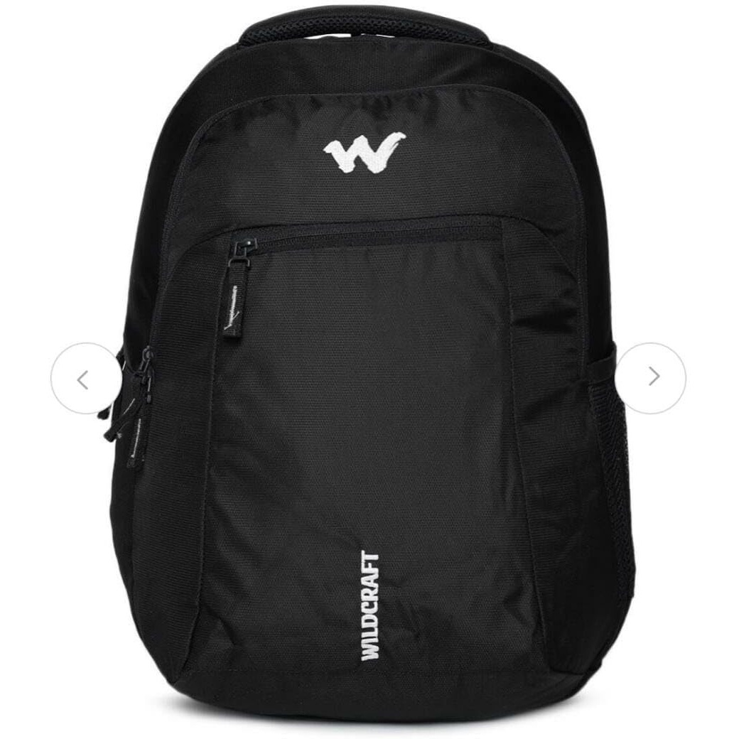Wildcraft Polyester 34 Liters Multi-Colour Casual Standard Backpack (Black) (Medium Size)