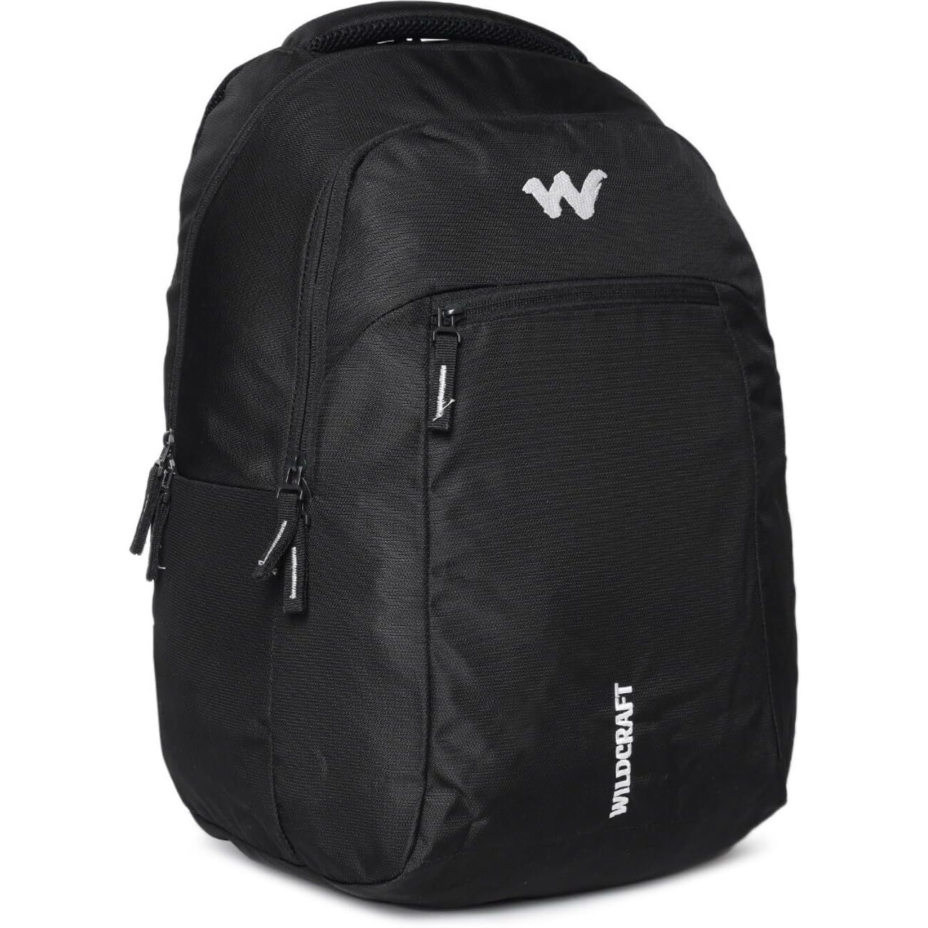 Wildcraft Polyester 34 Liters Multi-Colour Casual Standard Backpack (Black) (Medium Size)