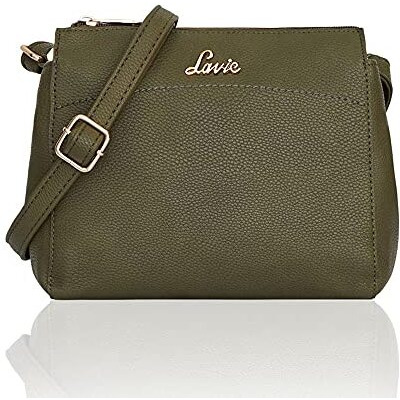 Lavie Women s Sling Bag (Olive Green)