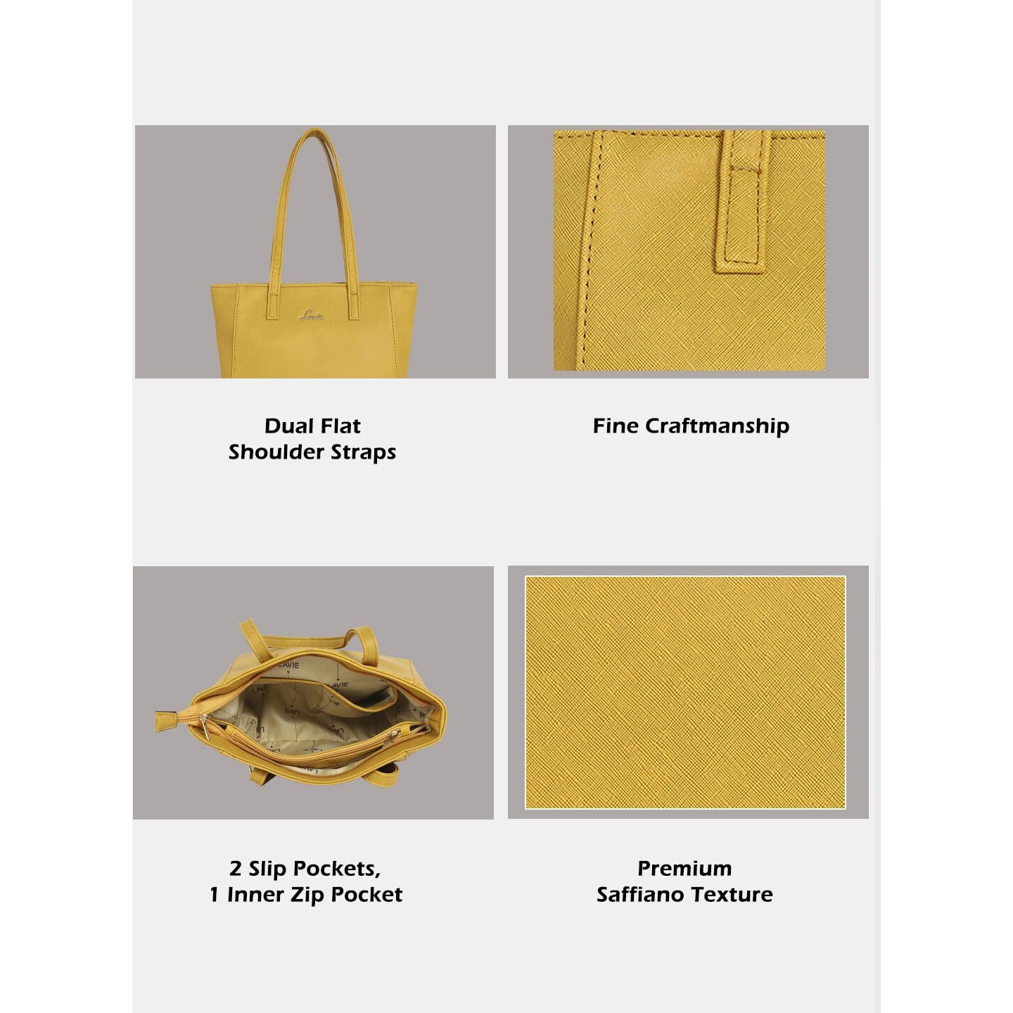 Lavie Women s Betula Tote Handbag (Ochre)