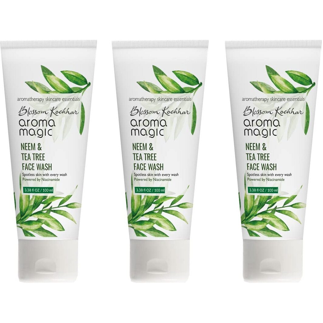Aroma Magic Neem & Tea Tree Face Wash PWRD By Niacinamide (100*3ml)