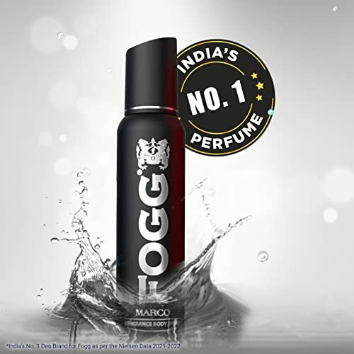 Fogg Marco No Gas Deodorant for Men, Long-Lasting Perfume Body Spray, 150 ml