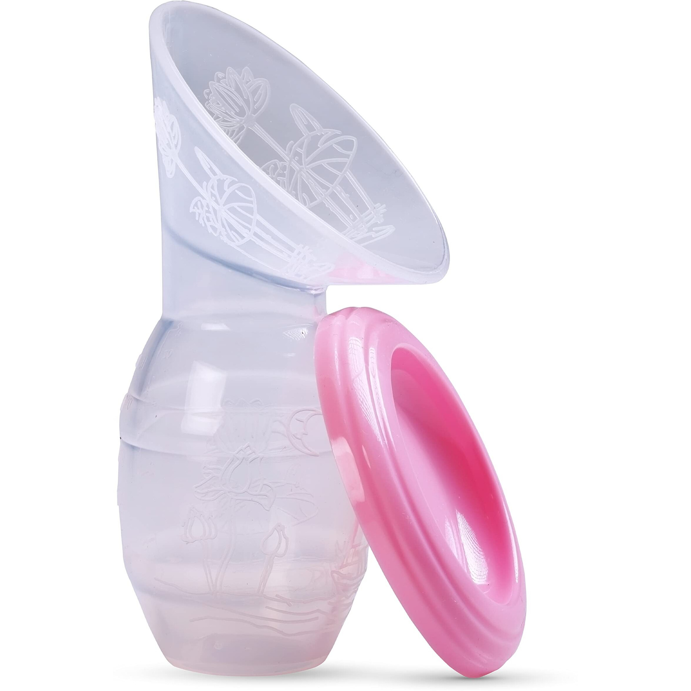 LuvLap Silicone Breast Milk Saver Pump, 100ml