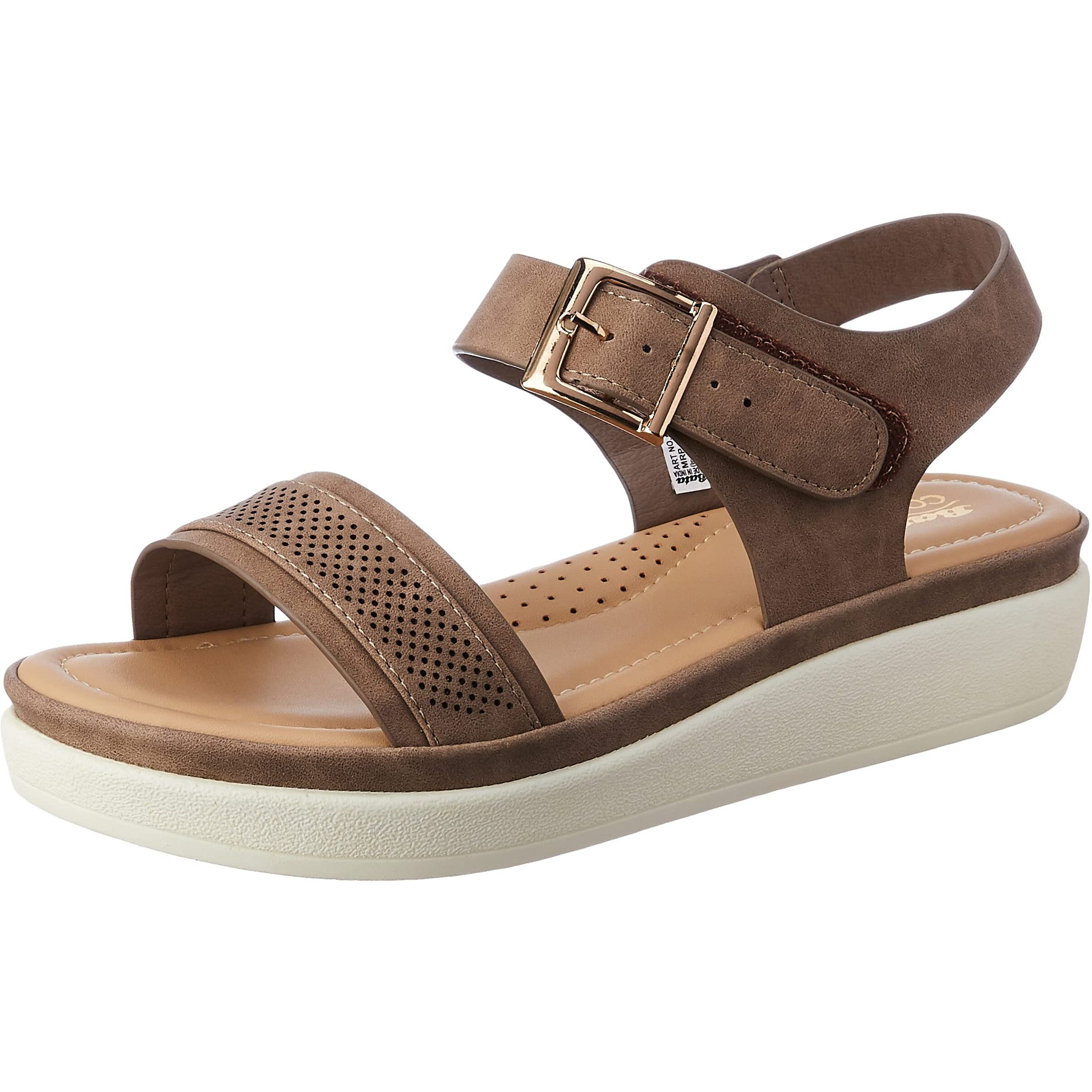 Bata Comfit Women s CICILIA SANDAL (6612969_GREY_6 UK)