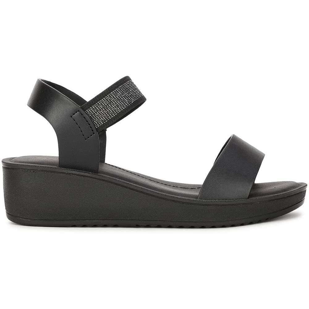 Bata Women s Slingback Quinon (6616806_Black_3 Uk)