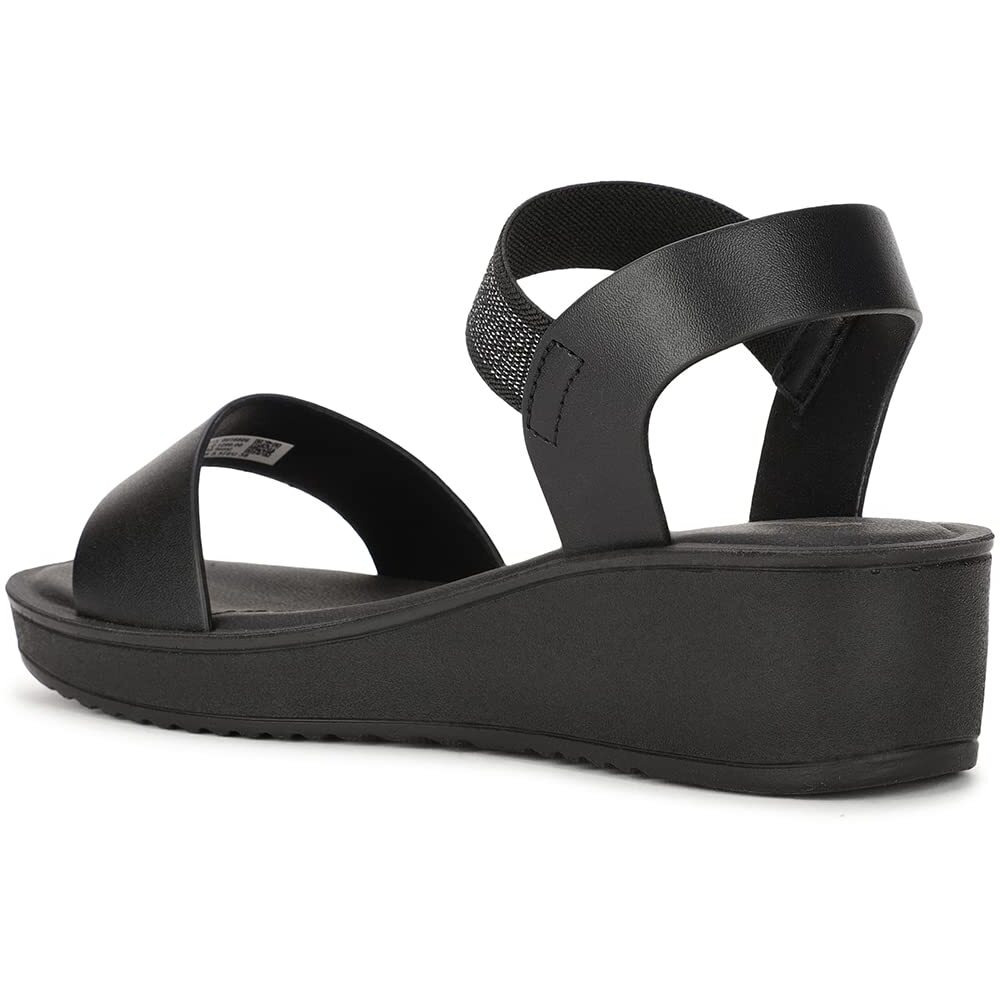 Bata Women s Slingback Quinon (6616806_Black_3 Uk)