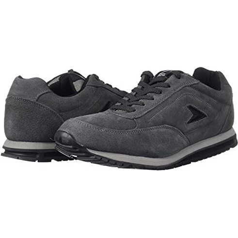 Power Mens Extreme Leather Grey Casual Shoes - 6 UK (8332894)