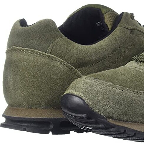 Power mens EXTREME LEATHER Olive Green Casual shoes - 10 UK (8337894)