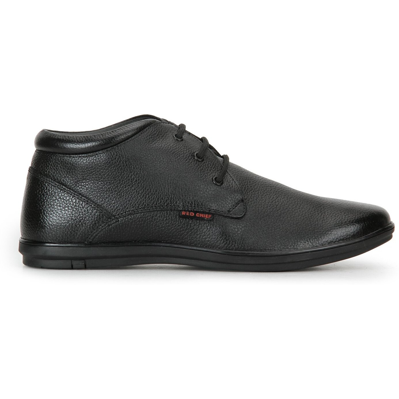 Red Chief Derby Lace Up | Men s Formal Shoes for Office | Rubber Sole| Black |Size 9 UK | RC3467