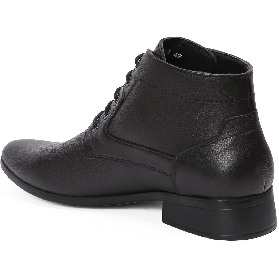 Red Chief Derby Lace Up | Men s Formal Shoes for Office | PU Sole | Black |Size 8 UK | RC3545
