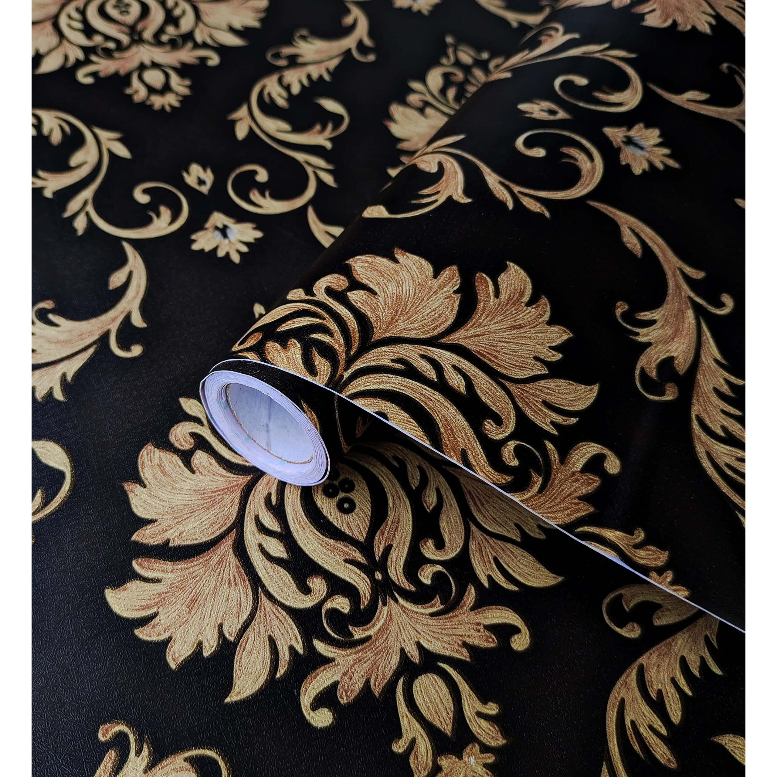 ANNACREATIONS Self Adhesive Wallpaper Waterproof Vinyl Stickers PVC Wall Papers (18  inches x 120   inches)