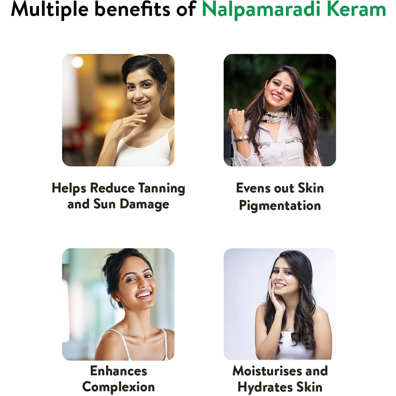 Kerala Ayurveda Nalpamaradi Keram 200ml | Face & Body Oil | Detan Oil | For All Skin Types| Suitable for All Skin Types | Removes Tan and Dark Spots | Heals Skin | With Nalpamara, Haridra, Usira, Amla, Manjistha, Raktachandana | Coconut Oil Base |