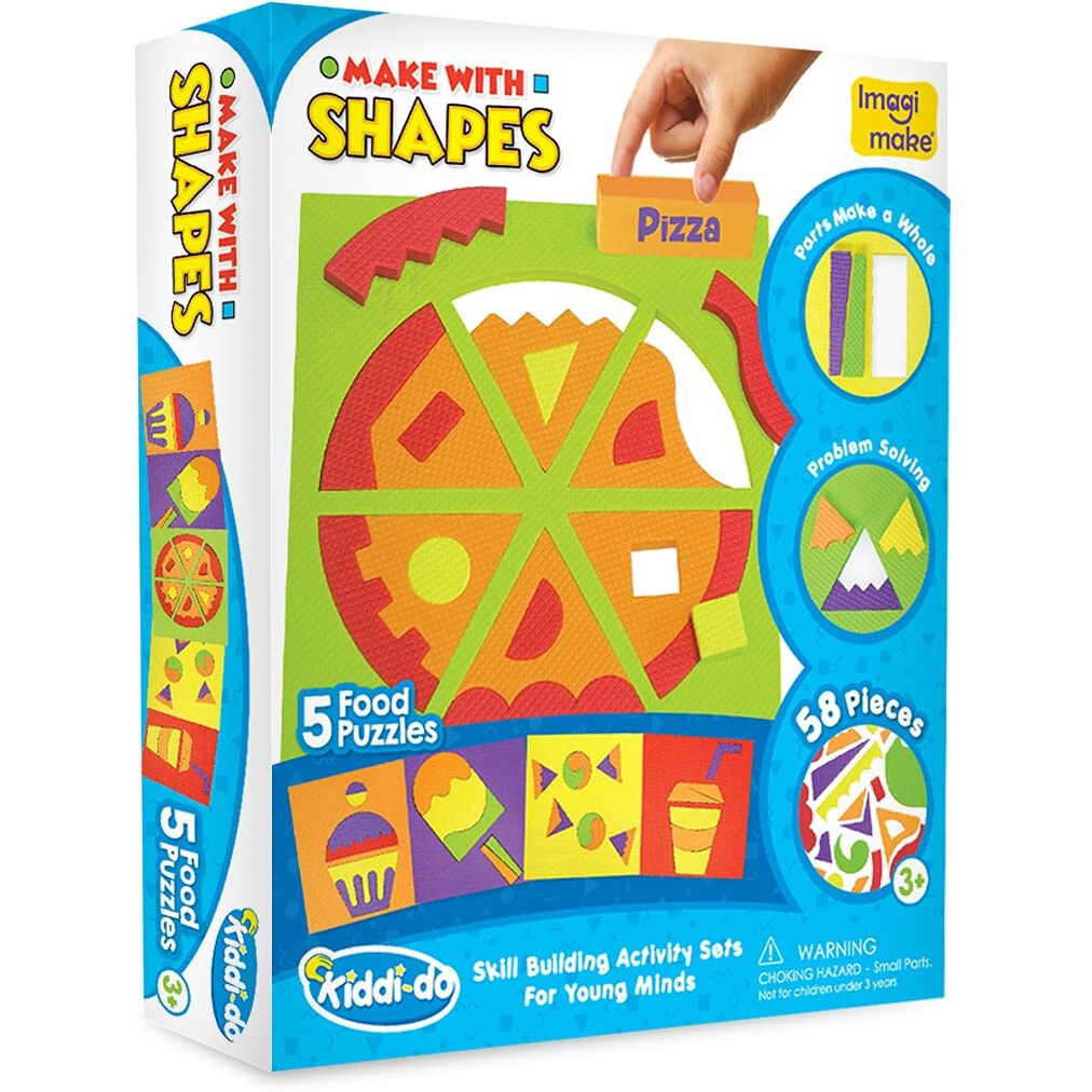 Imagimake Activity Puzzle Kit for 3 Years and Above, 58 Piece, Multicolour, Kids