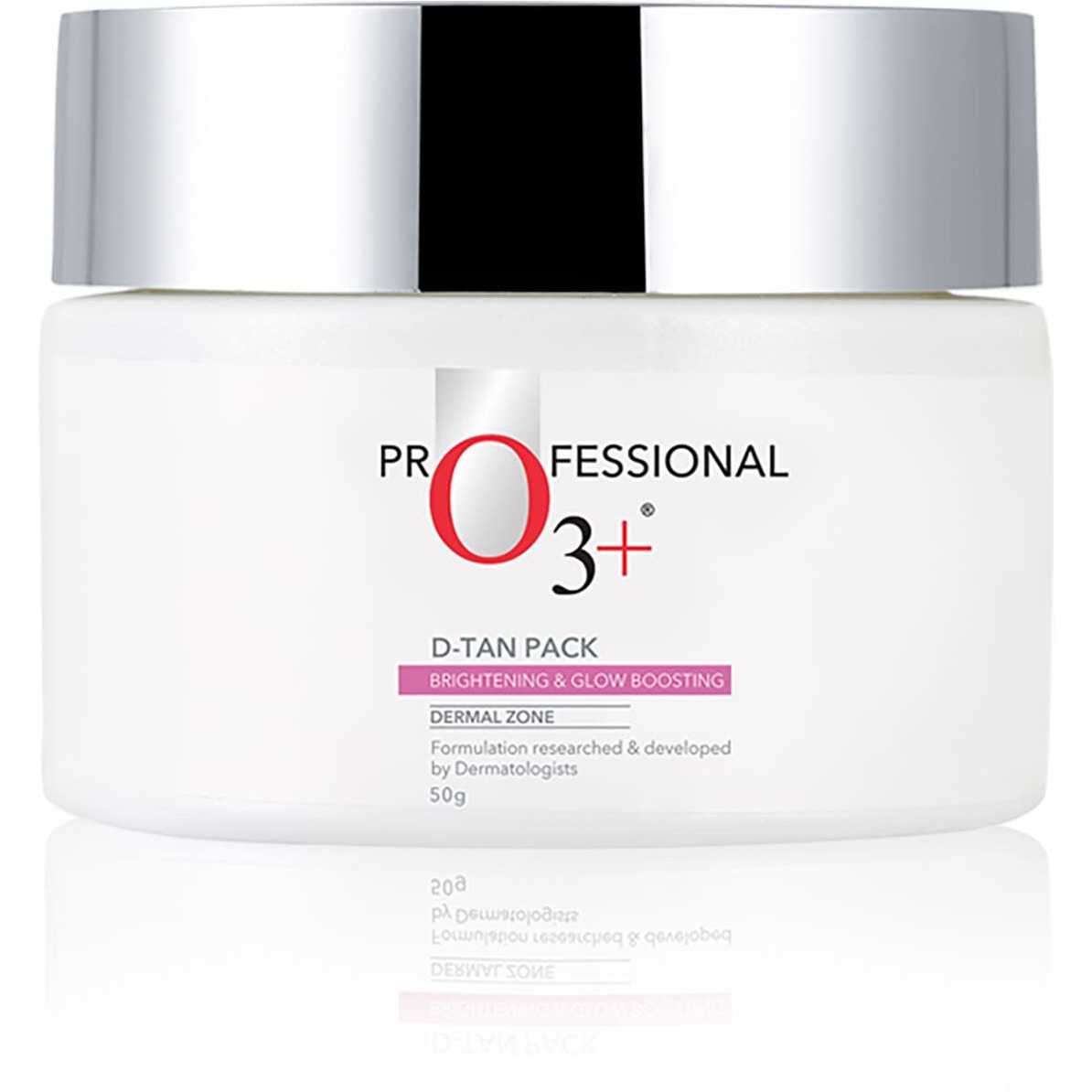 O3+ D-TAN Professional Pack For Instant Tan Removal For all skin Types 50g - Suitable for All Skin Types, 50gm | Detan Pack for Tan Removal