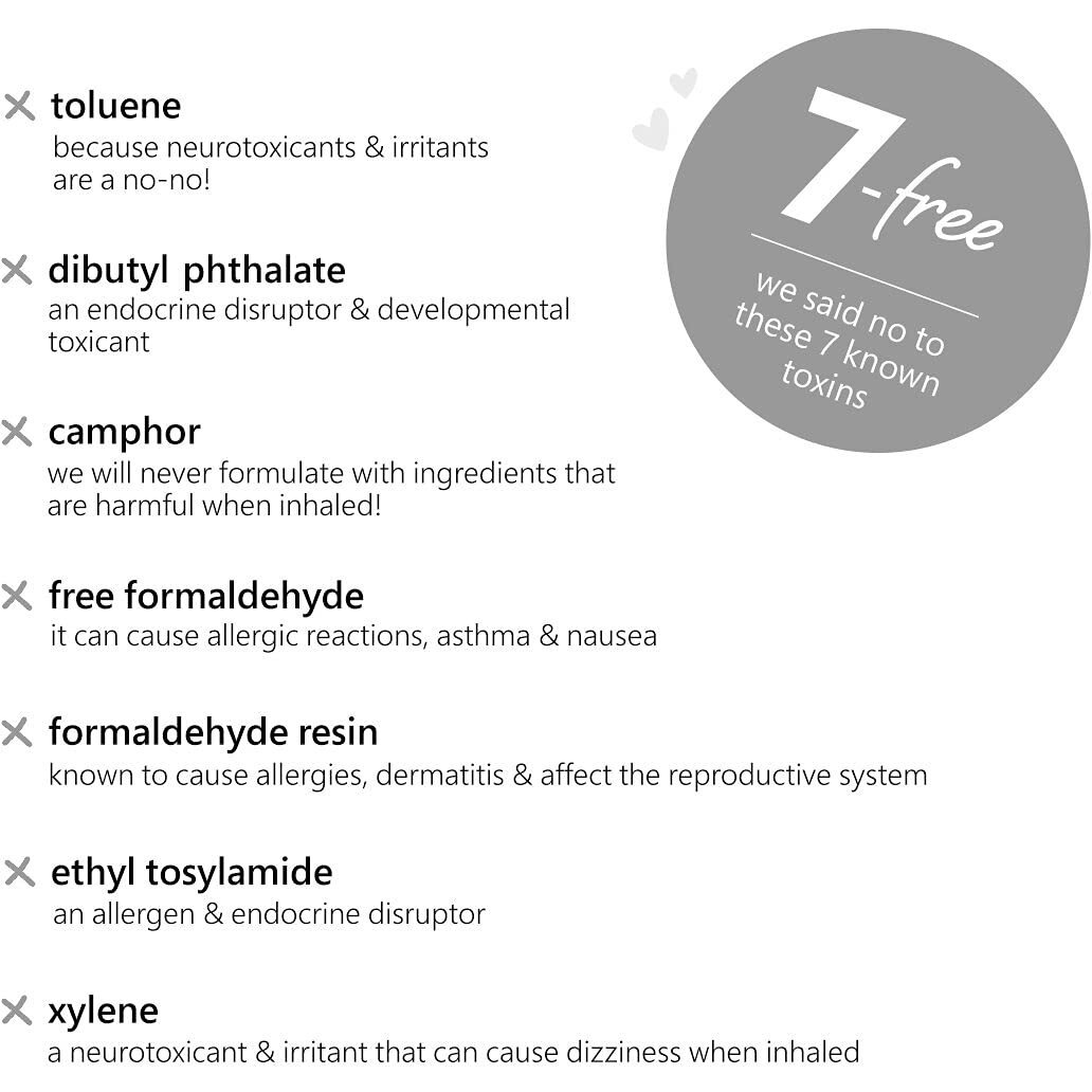 Plum   Color Affair 3-In-1 Strengthener, Base & Top Coat | 7-Free Formula | with Aha & Avocado Oil | 100% Vegan & Cruelty-Free  ,Matte Finish,11 Ml