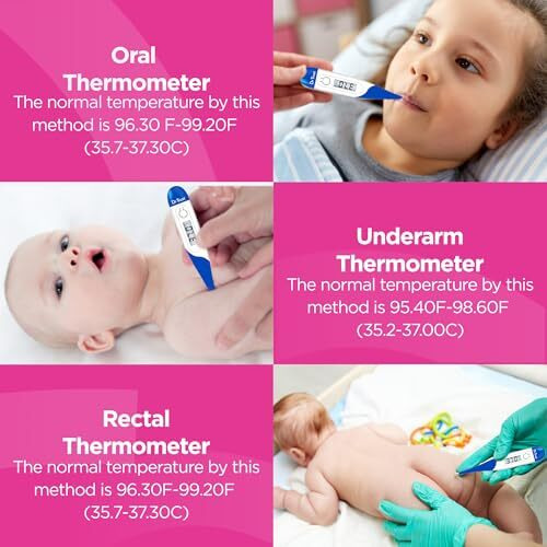 Dr Trust Waterproof Flexible Tip Digital Thermometer(White)-604 (White)