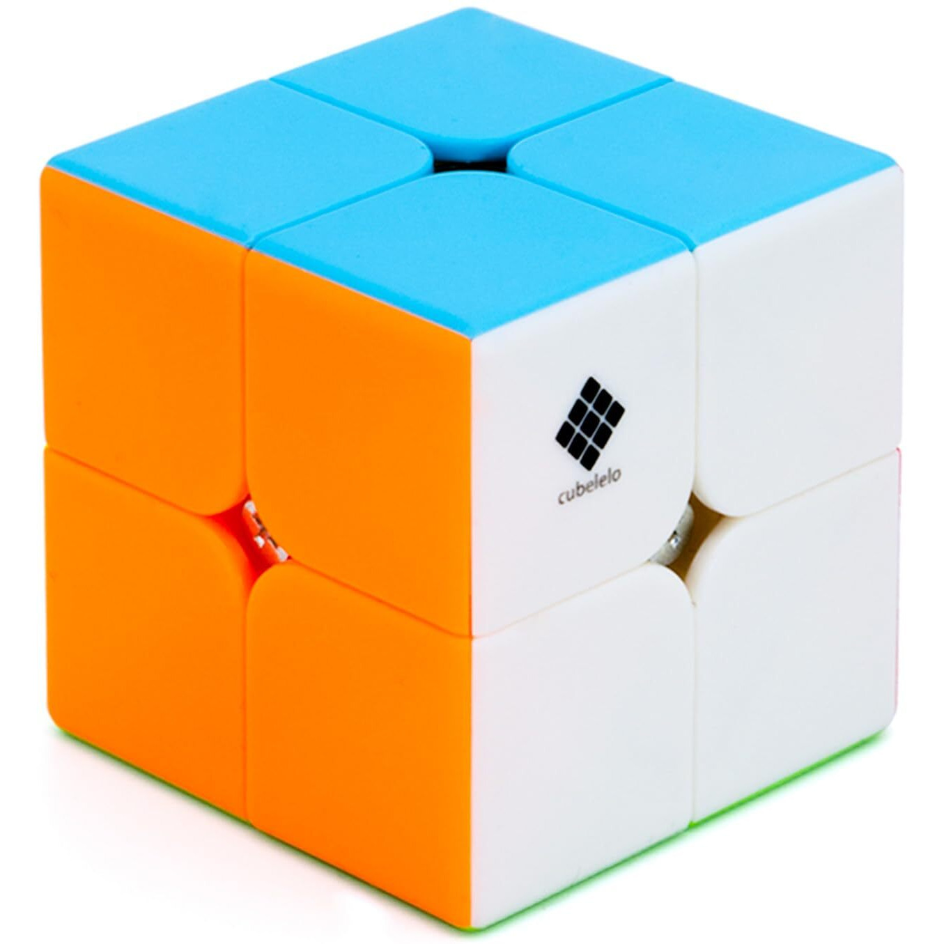 Cubelelo Drift 2x2 Stickerless Magic Speed Cube for Kids & Adults Speedy Brainstorming Puzzle (Multicolor)