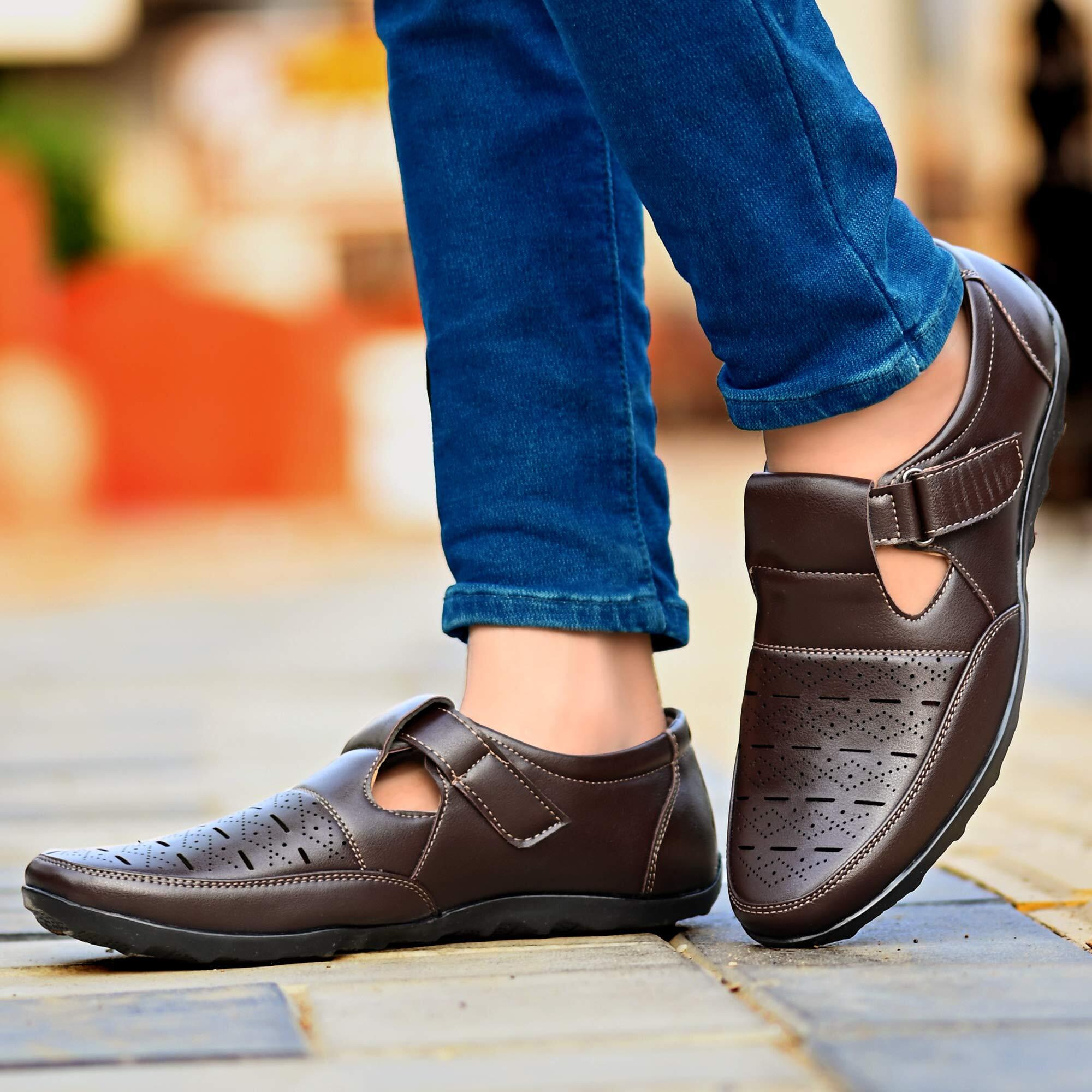 Centrino Men s 2317 Brown Sandal-9 Kids UK (2317-001)