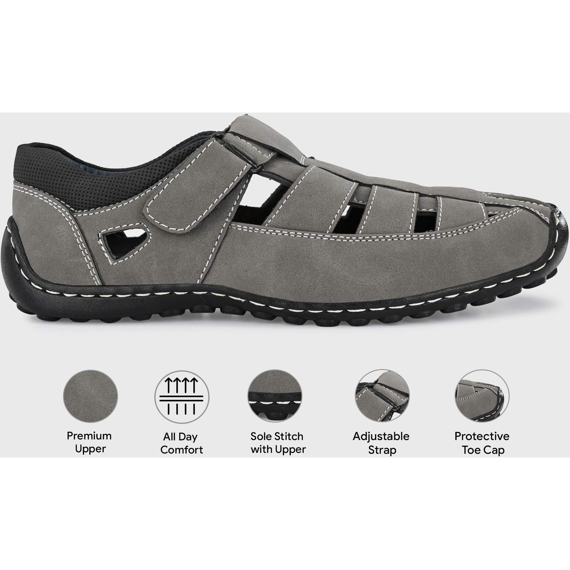 Centrino Men s 6113 Chiku Fisherman Sandals_7 UK (6113-01)