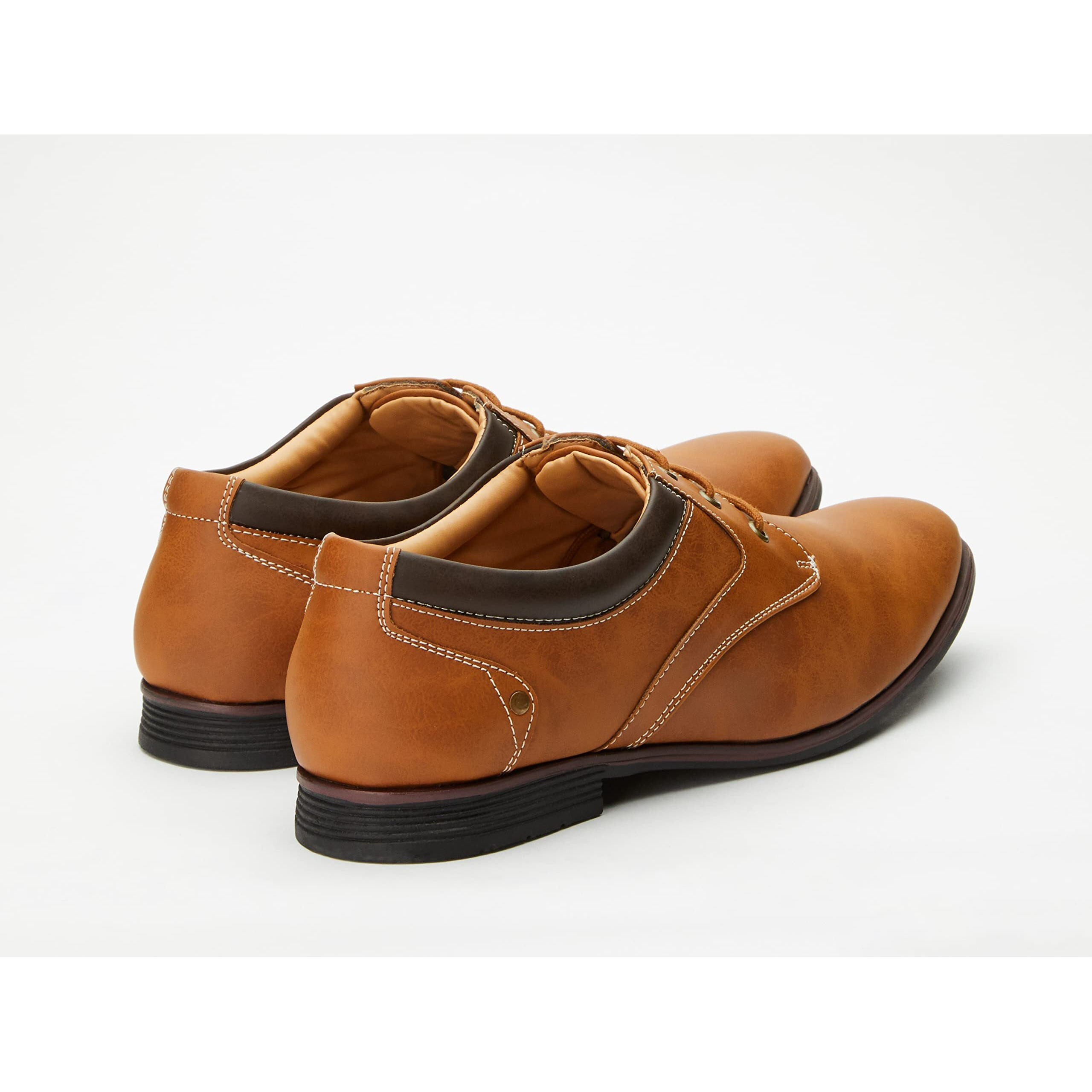 Centrino Men s 7956 Tan Formal Shoes_10 UK (7956-03)