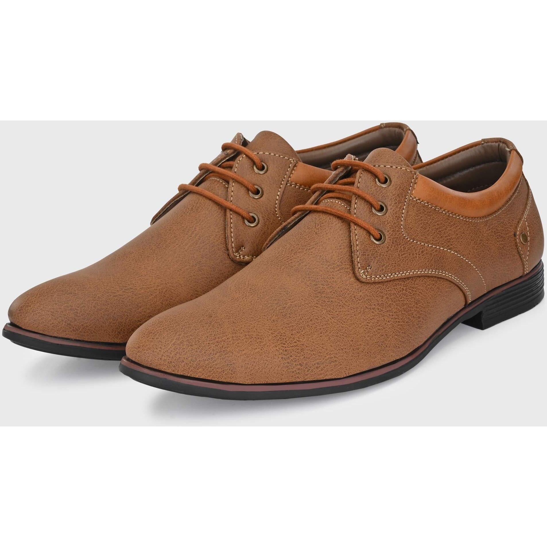Centrino Men s 7956 D Tan Formal Shoes_6 UK (7956-04)