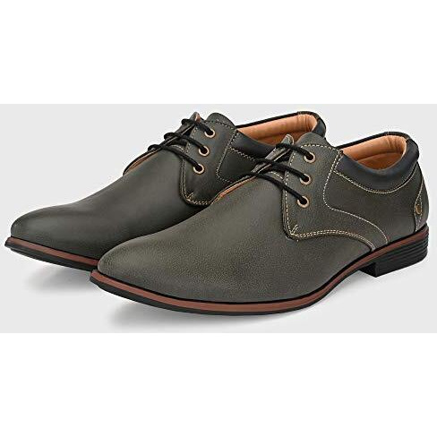Centrino Men s 7956 Olive Formal Shoes_10 UK (7956-07)