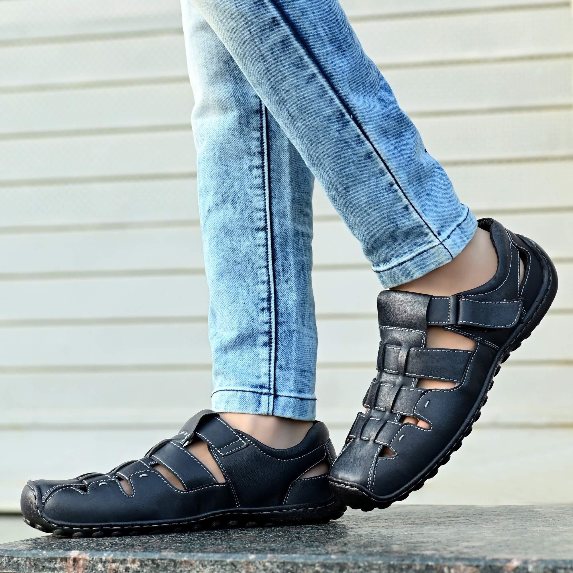 Centrino Men s 6114 Navy Fisherman Sandals_7 UK (6114-6)