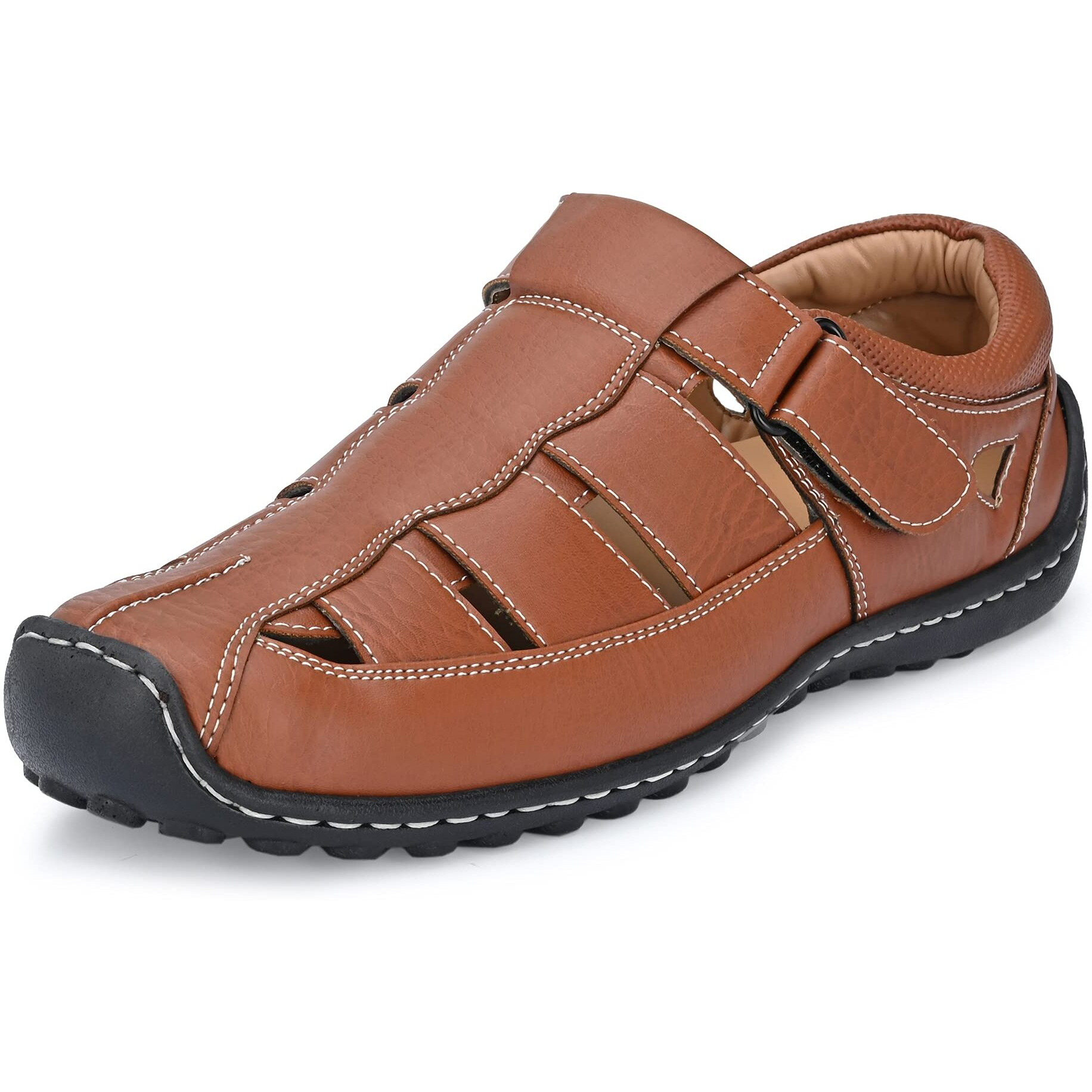 Centrino Men s 6113 D Cherry Fisherman Sandals_6 UK (6113-8)