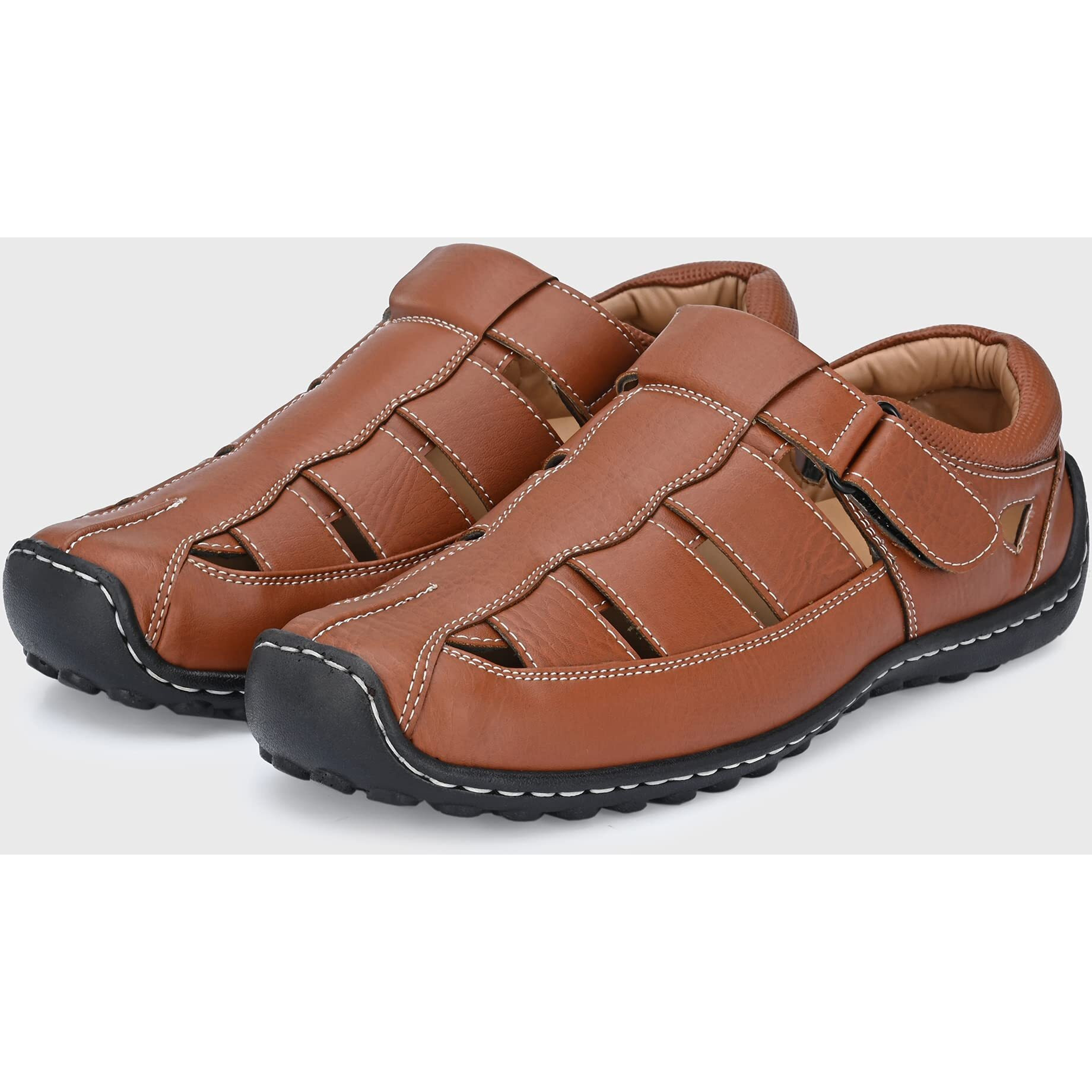 Centrino Men s 6113 D Cherry Fisherman Sandals_6 UK (6113-8)
