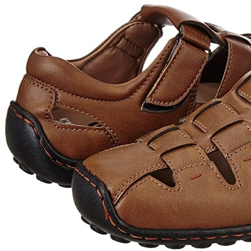 Centrino Men s 6114 D Tan 1 Fisherman Sandals_7 UK (6114-10)