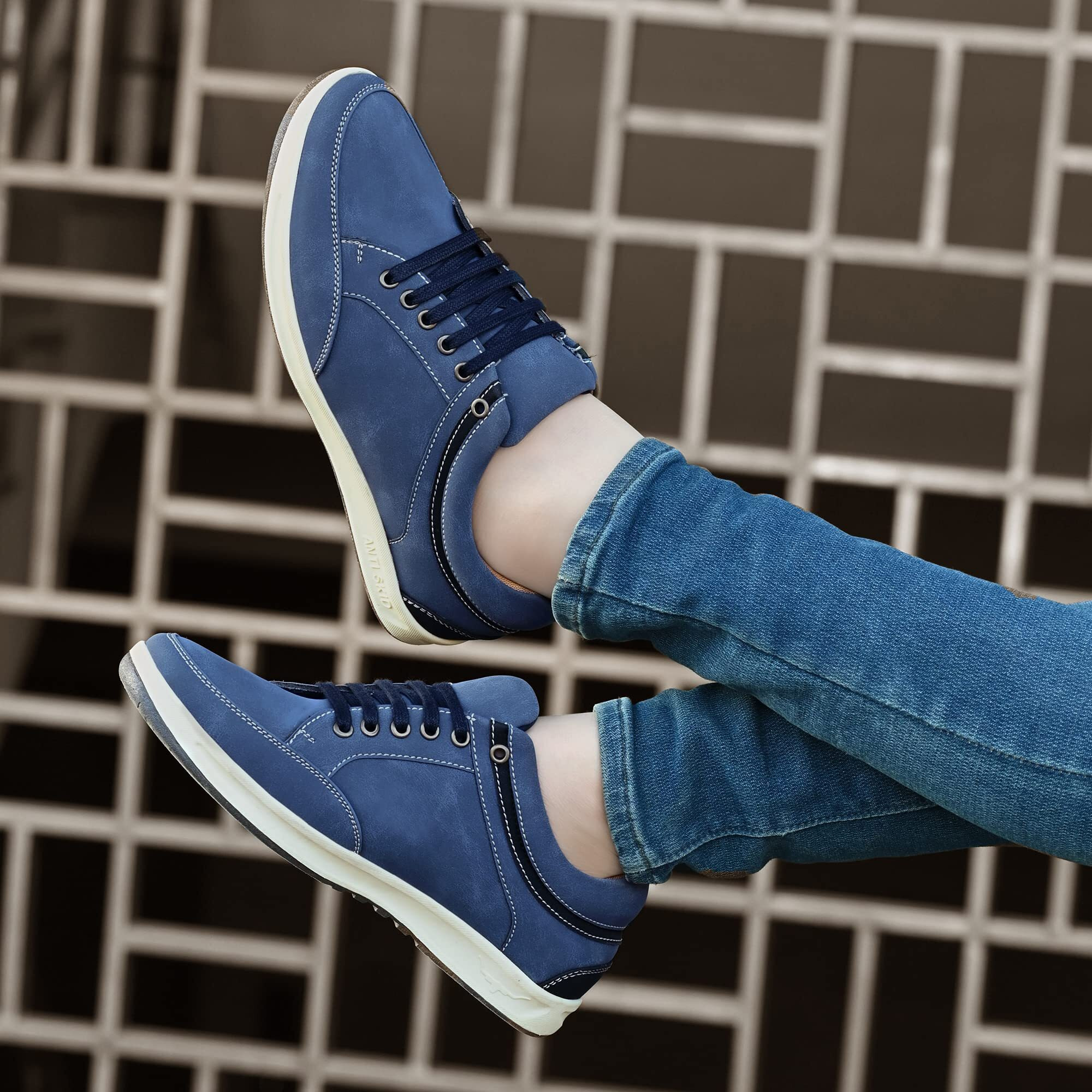 Centrino Men s 3322 Blue Sneakers_8 UK (3322-23)