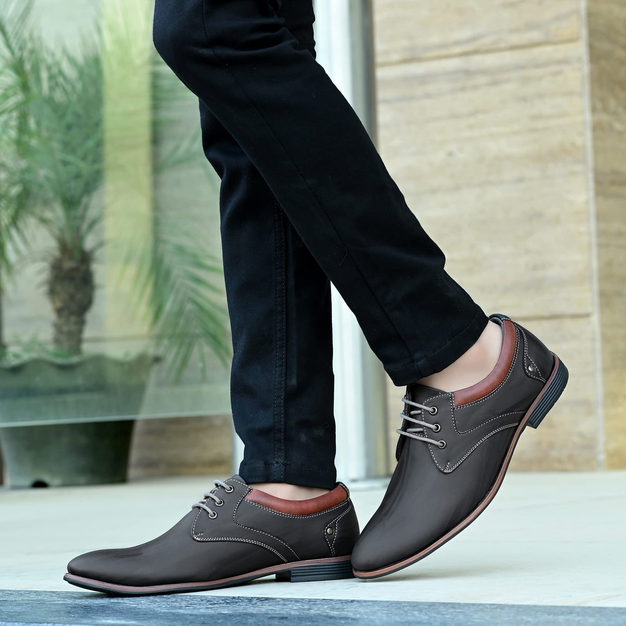 Centrino Men s 7956 Steel Formal Shoes_7 UK (7956-22)