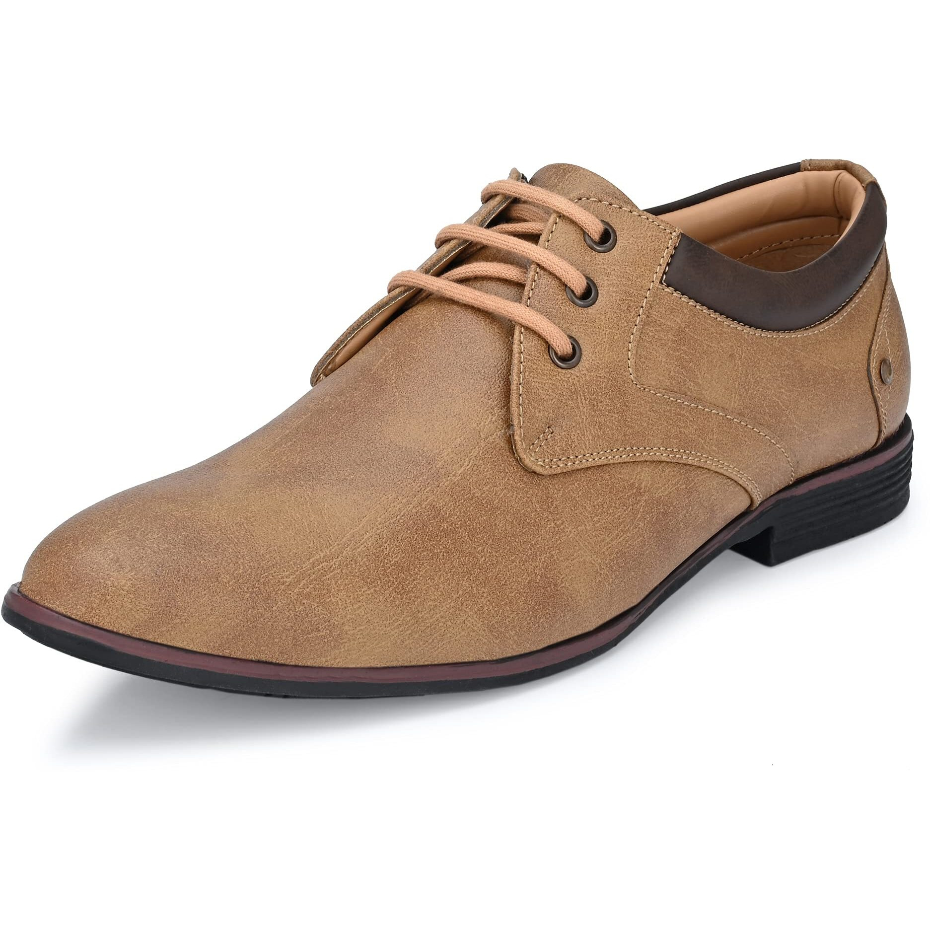Centrino Men s 7956 Chicku Formal Shoes_7 UK (7956-24), Brown