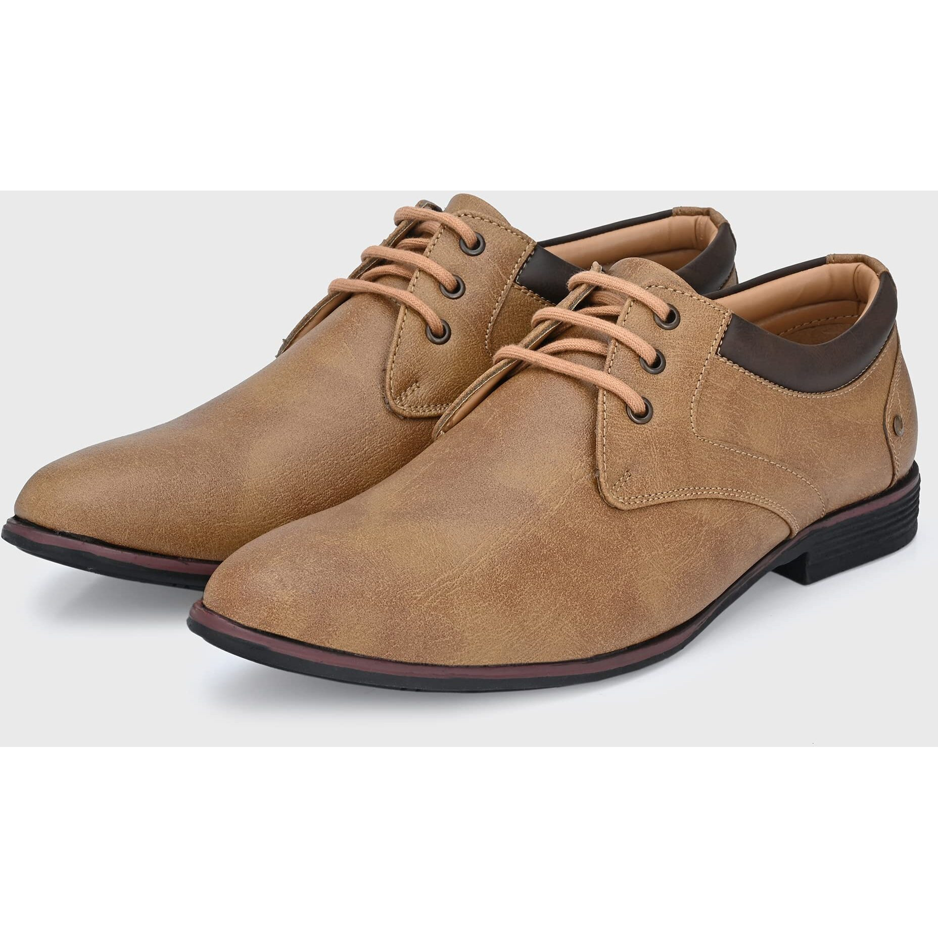Centrino Men s 7956 Chicku Formal Shoes_7 UK (7956-24), Brown