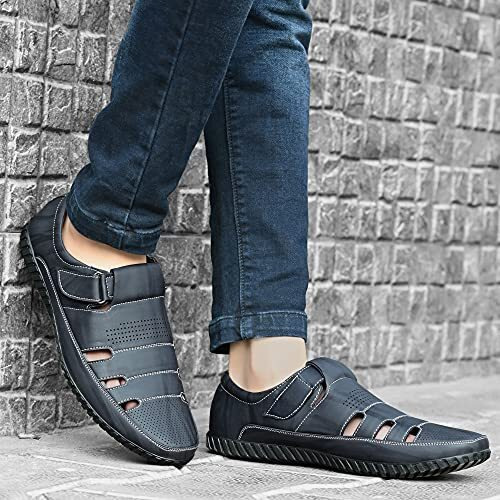 Centrino Men s 2340 Navy Fisherman Sandal-7 Kids UK (2340-33)