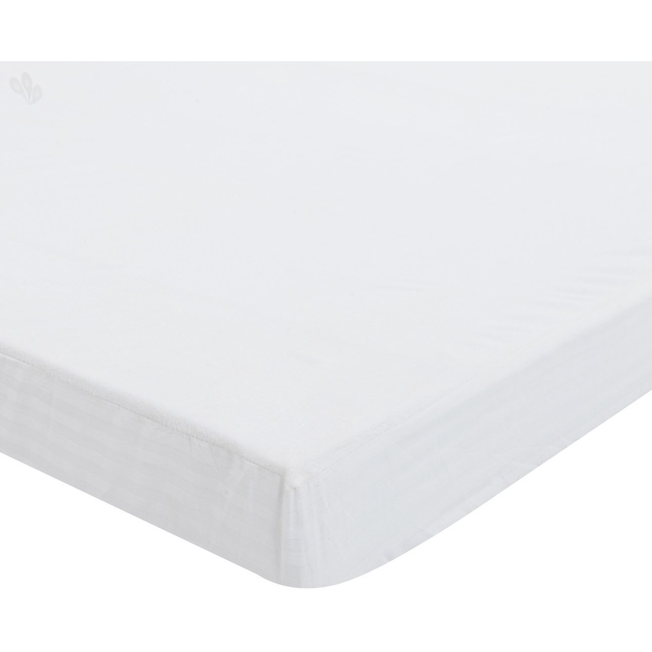 Trance Home Linen Premium 220 GSM Cotton Terry Double Bed Waterproof Mattress Protector Queen Size Mattresses Cover (78X60 Inch | 6.5X5 Feet, White)