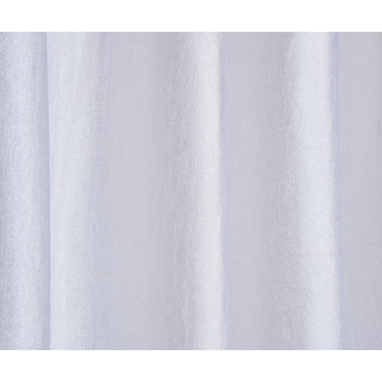 Exporthub Polyester Eyelet Long Door Curtains (White, 9ft) - Pack of 2
